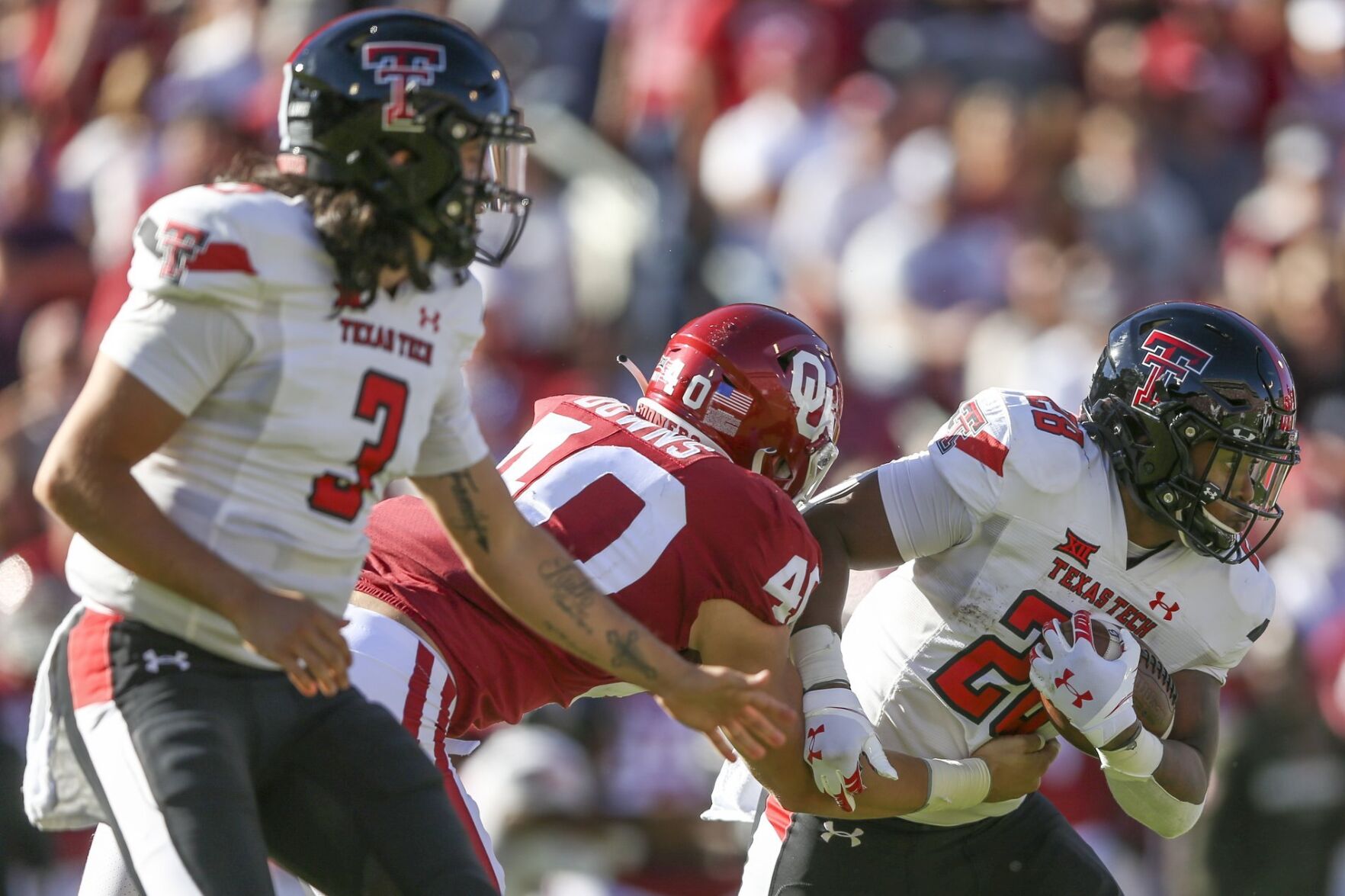 Oklahoma vs Texas Tech